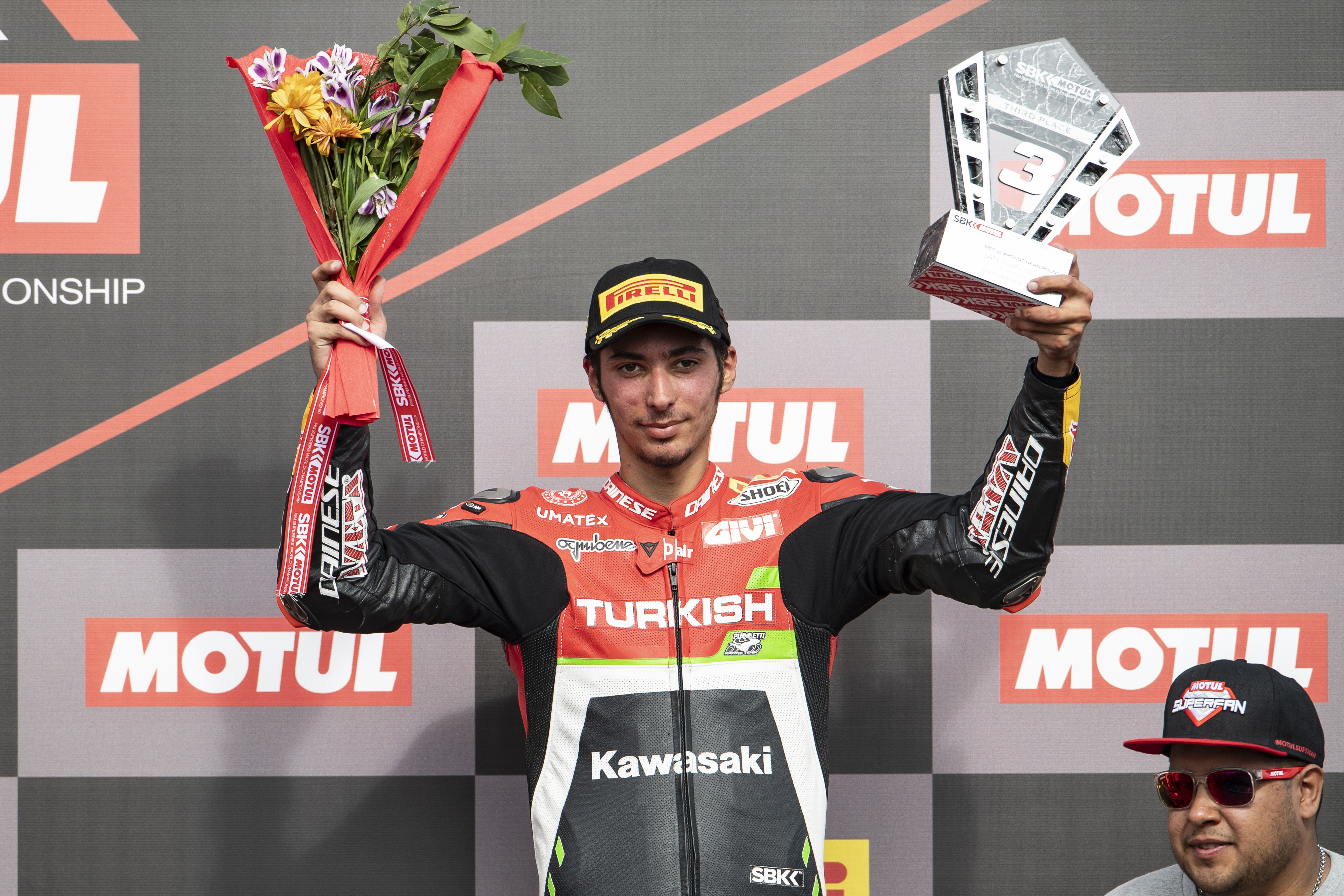 Razgatlıoğlu Arjantin'de de Ödül Kürsüsünde