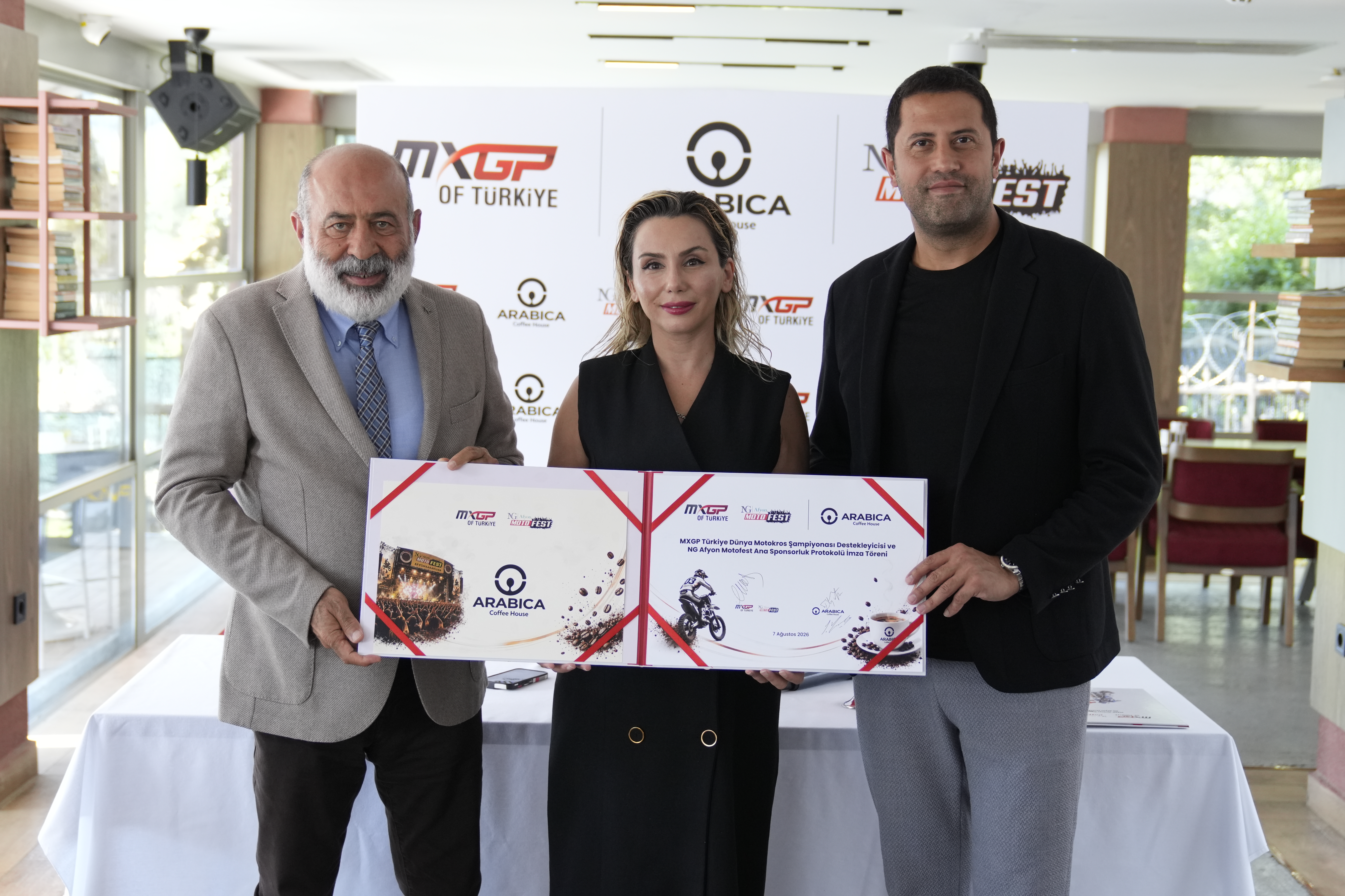 MXGP Türkiye'ye Arabica Coffee Desteği