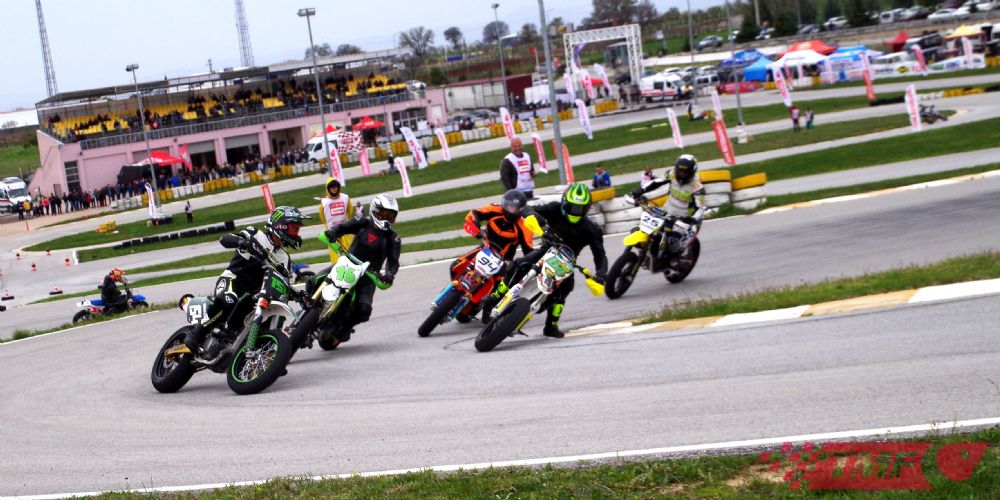Türkiye Süpermoto'da Şampiyonası Uşak'ta