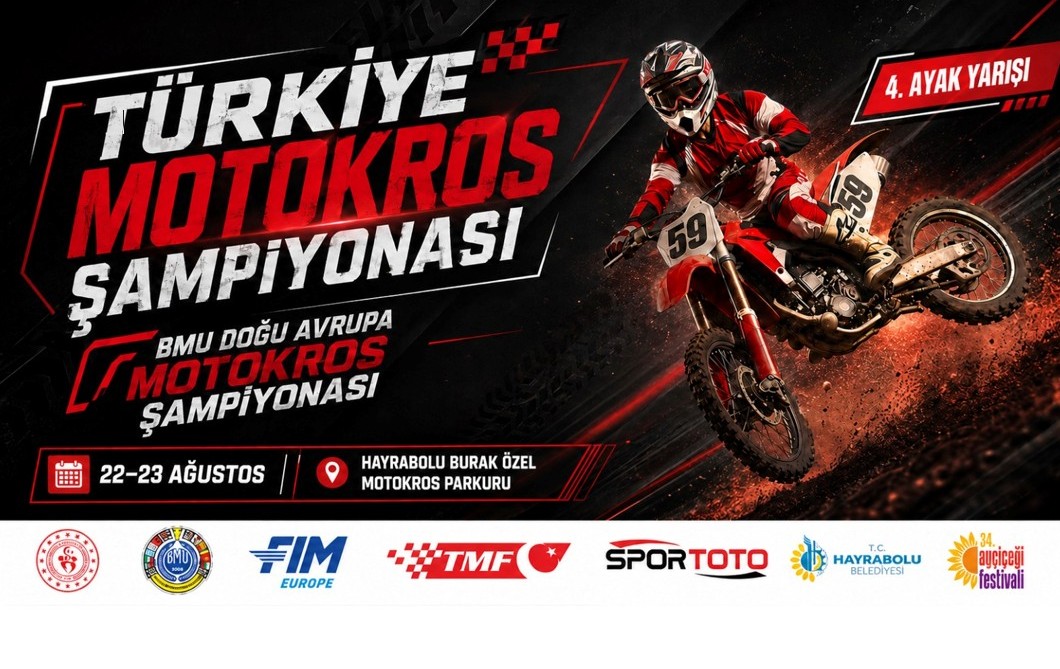 Motokrosun En İyileri Hayrabolu’ya Geliyor