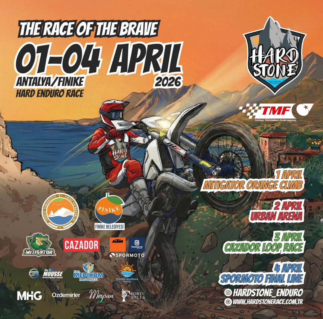 Hardstone Hard Enduro Finike'de
