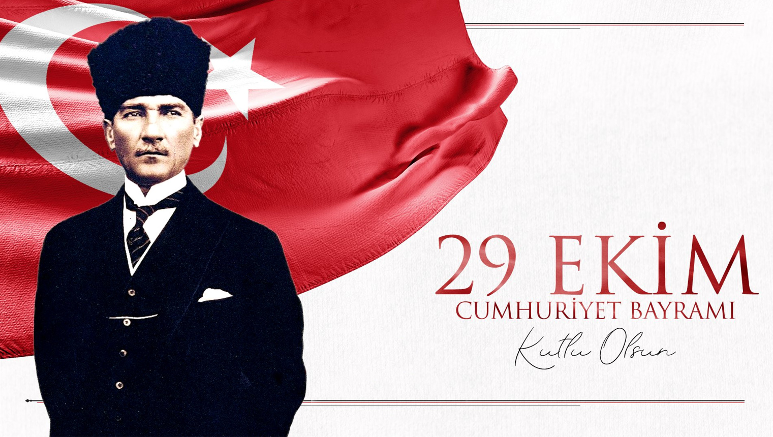 Cumhuriyetimizin 98. Yılı Kutlu Olsun