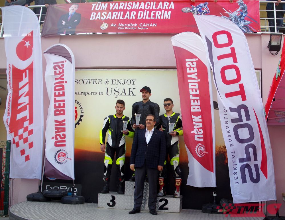Türkiye Süpermoto Şampiyonası Uşak'ta Yapıldı