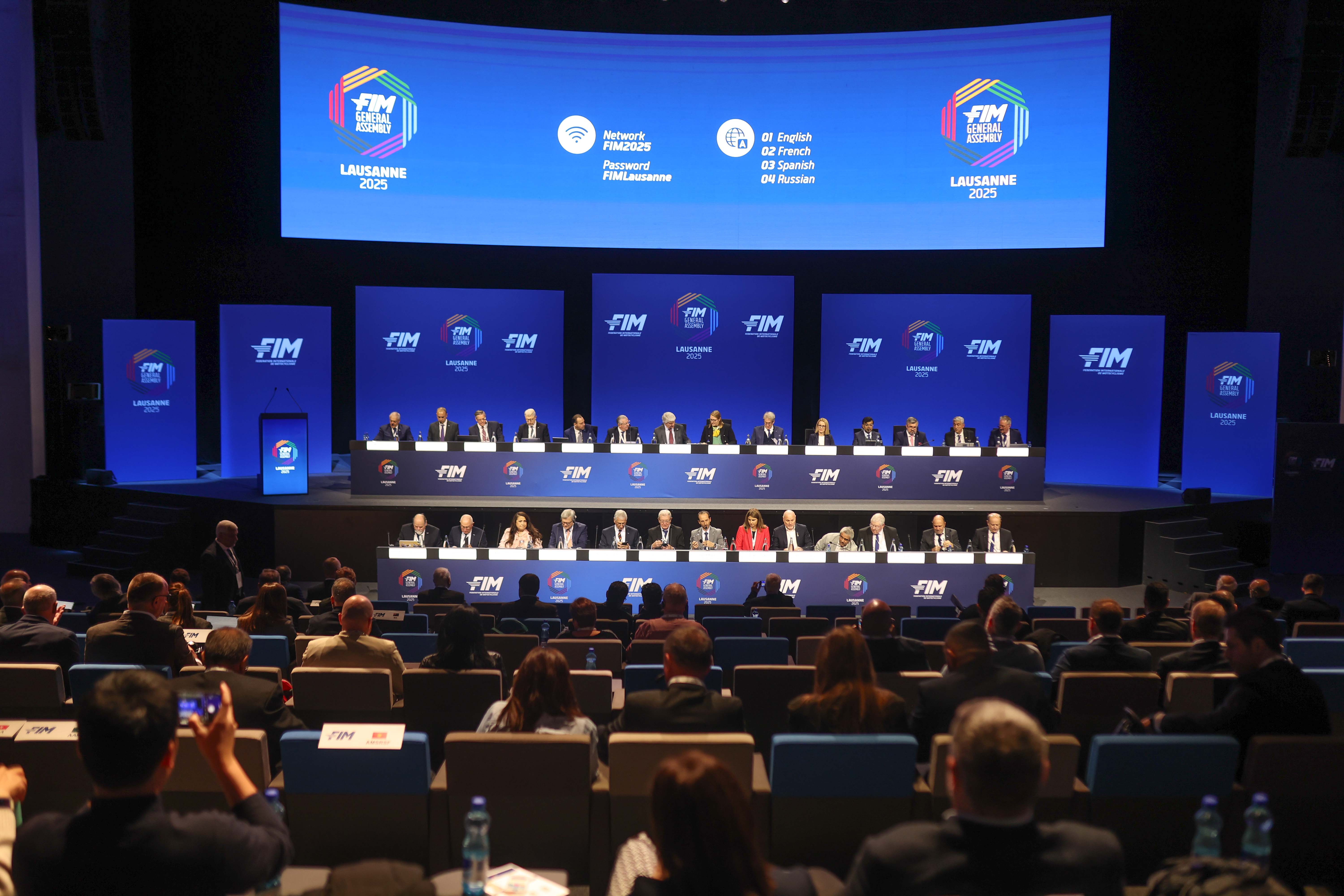 Başkan Vefa FIM Genel Kurulu'nda