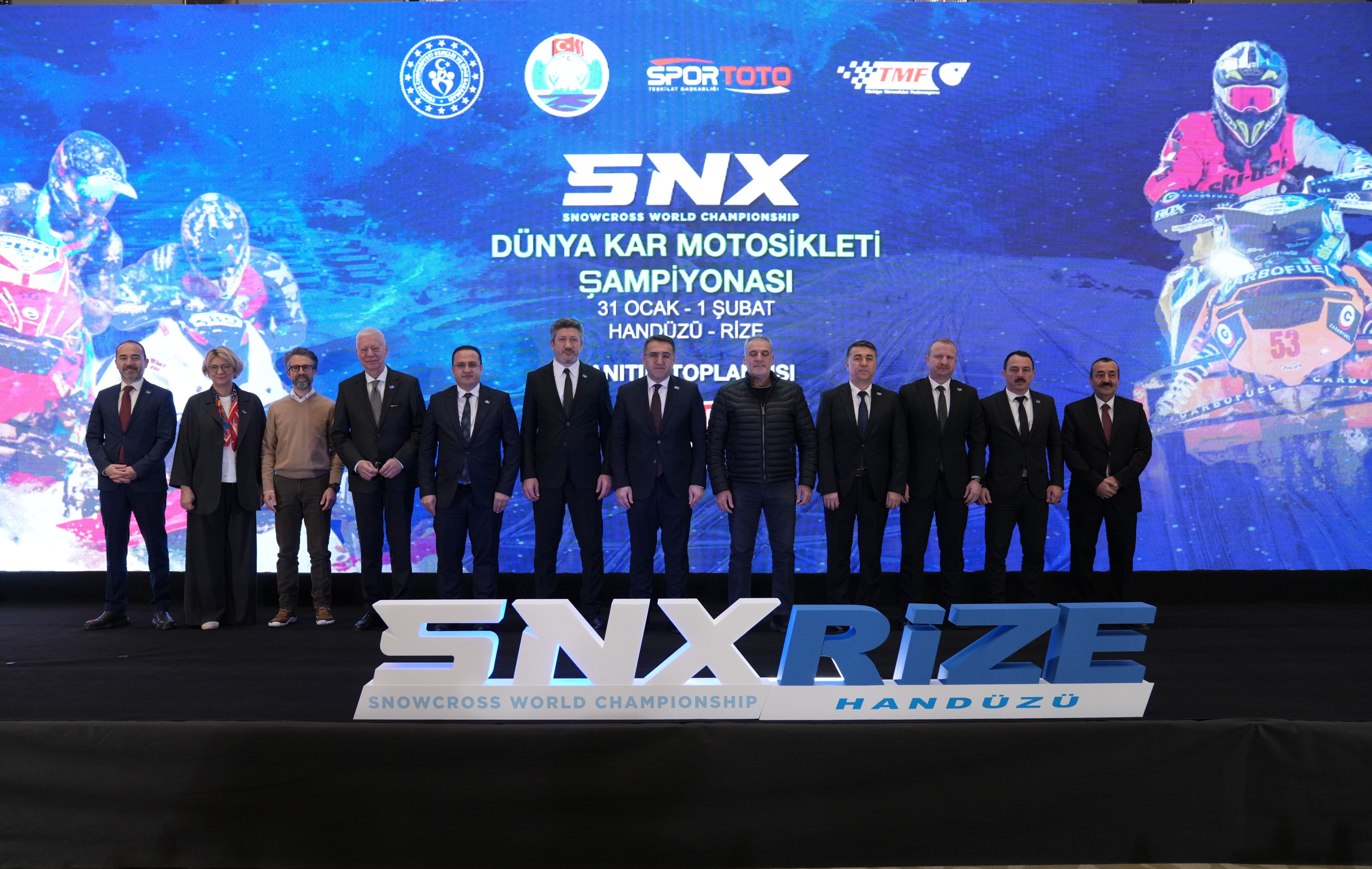 Dünya Kar Motosikleti Şampiyonası Rize'de