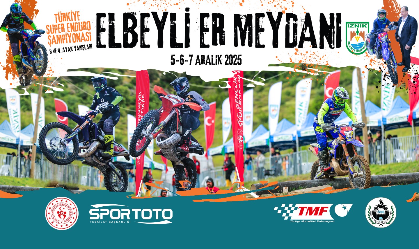 Süper Enduro Şampiyonları İznik'te Belirlenecek