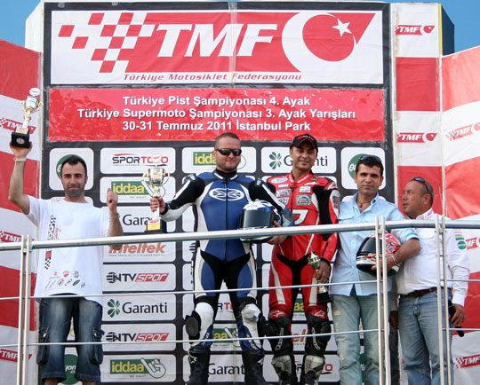 Türkiye Pist ve Süpermoto Şampiyonası İstanbul'da Yapıldı