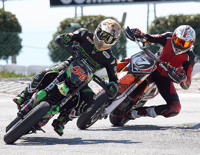 Süpermoto Sıralama Antrenmanları Yapıldı