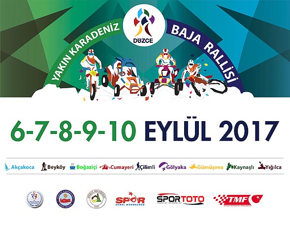 Yakın Karadeniz Düzce Baja Rallisi 06-10 Eylül'de