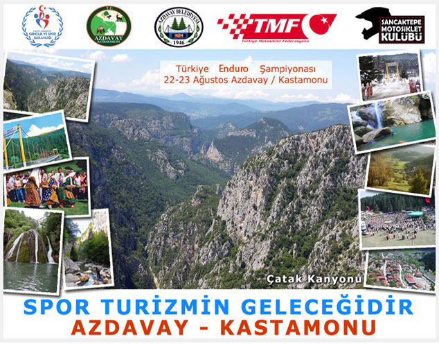 Türkiye Enduro Şampiyonası Kastamonu'da