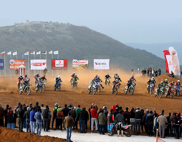 Balkan Motokros Şampiyonası Gemlik'te