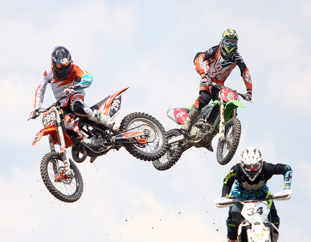 Motokrosun Kalbi Gönen’de Attı