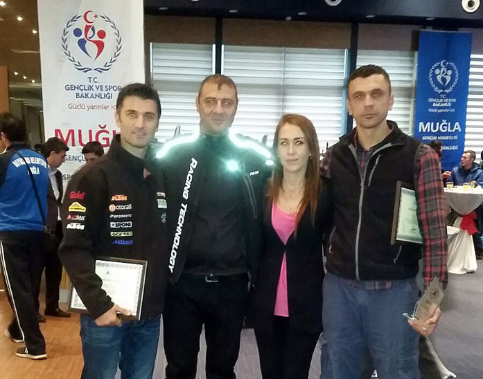 Muğla'da Yılın Başarılı Sporcuları Ödüllerini Aldı