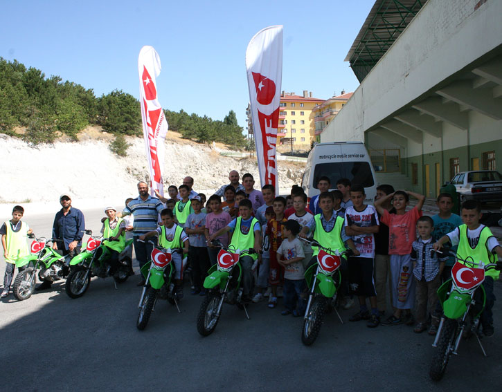 Keçiörenli Çocuklar Motosikletle Tanıştı