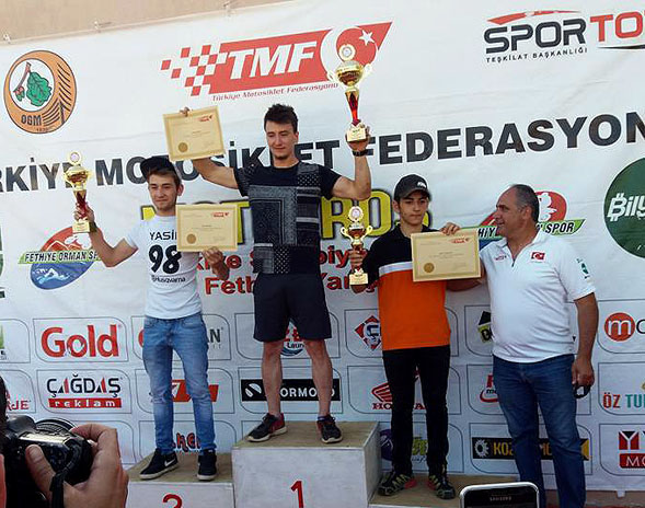 Fethiye'de Motokros Şöleni