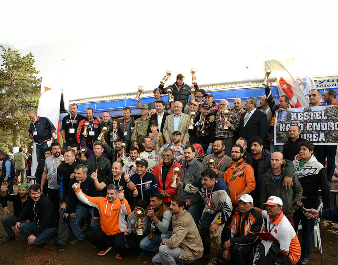 Enduro Şampiyonası Tokat'ta Başarıyla Yapıldı